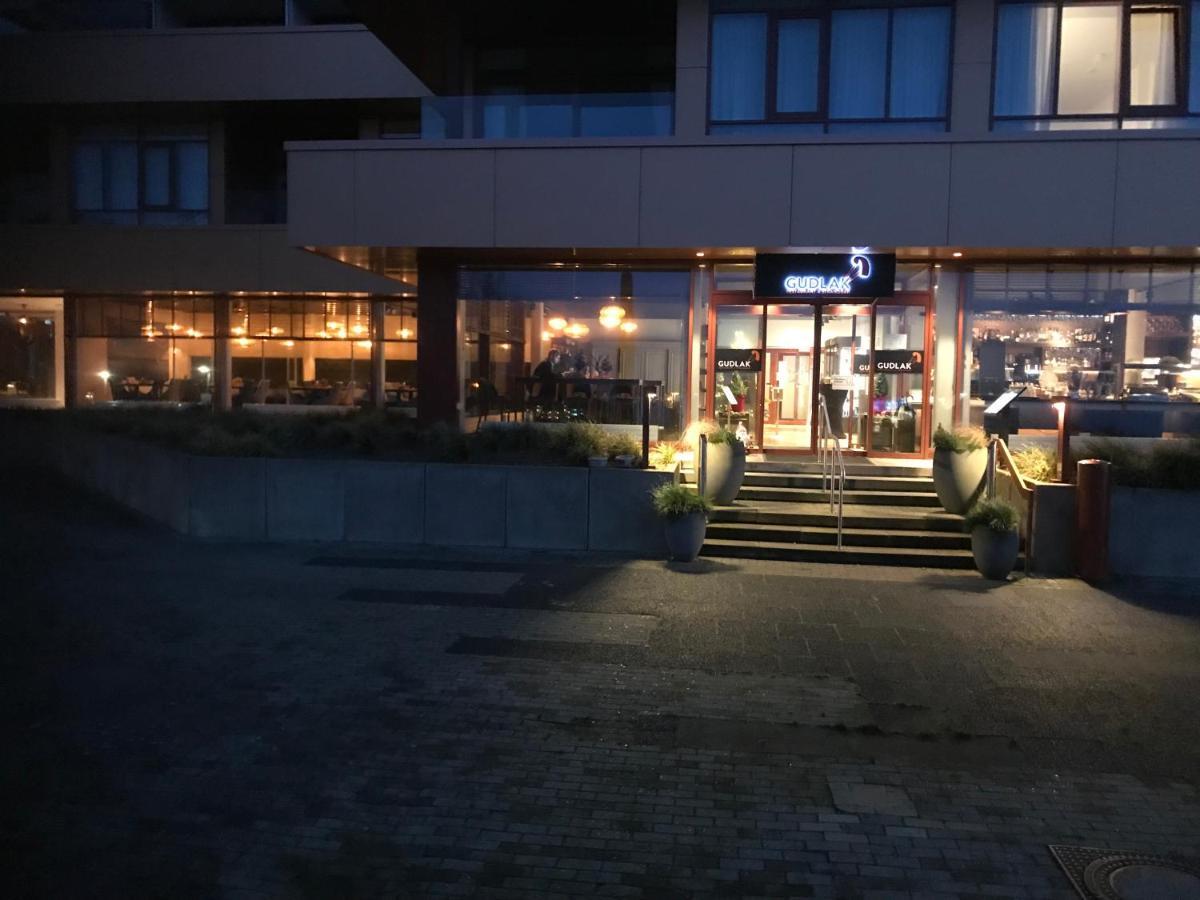 Strandblick Mit Strandkorb & Fahrraedern Glücksburg Buitenkant foto